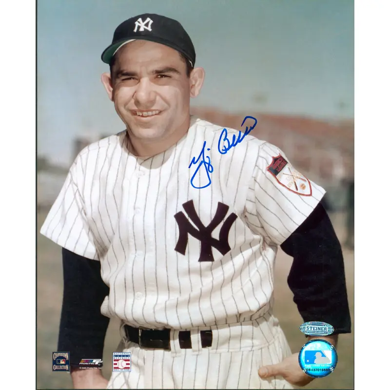 Yankees Yogi Berra Authentic Signed 8x10 Vertical Photo Autographed Steiner