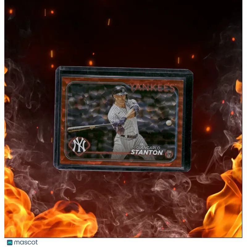 2024 Topps Giancarlo Stanton Orange Foil Rookie 011/299 #632