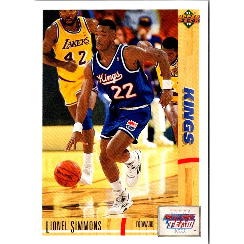 1991 Upper Deck Lionel Simmons #36