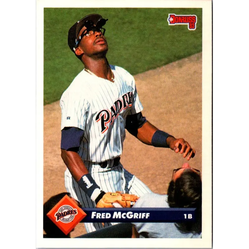 1993 Donruss Fred McGriff #390