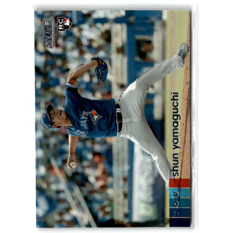 2020 Topps Fire Shun Yamaguchi #5 Rookie