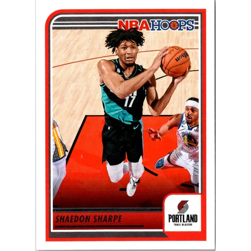 2023 Hoops Red Backs Shaedon Sharpe #166