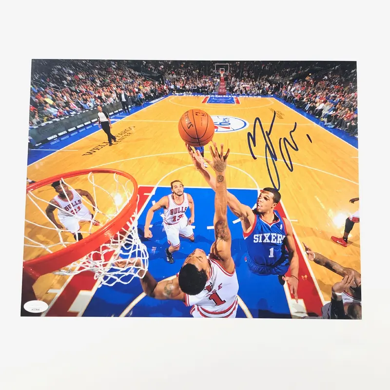 Michael Carter-Williams signed 11x14 photo JSA Sixers Autographed