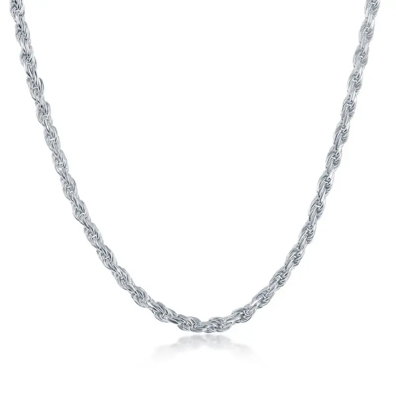 Sterling Silver 2.7MM Rope Chain