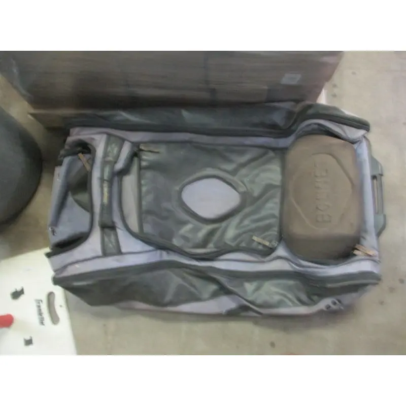 Used Bownet Commander Wheeled EQUIPMENT BAG Purple (HAS HOLE)