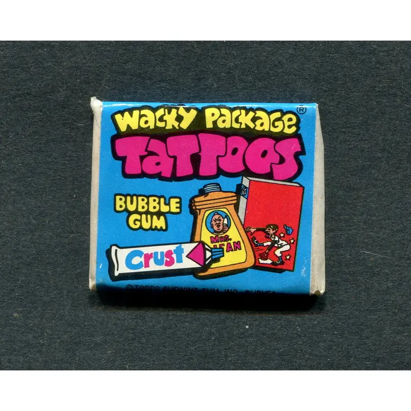 1974 Topps Wacky Package Tattoos Unopened Pack (Lot of 10)