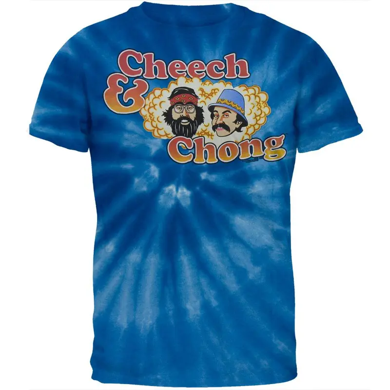 Cheech & Chong - Logo Spiral Tie Dye T-Shirt