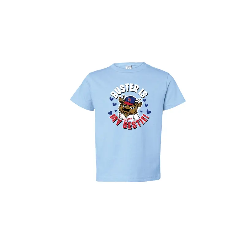 Buffalo Bisons Toddler Lt Blue Buster Bestie Tee