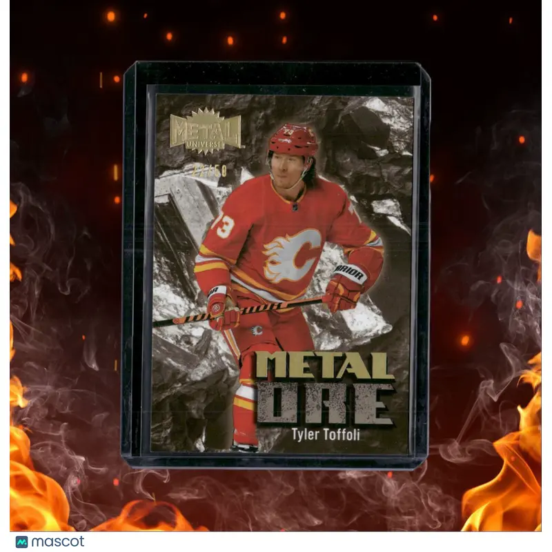 2022-23 SkyBox Metal Universe Metal Ore Gold Tyler Toffoli 22/50 #MO-15