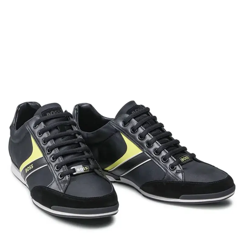 HUGO BOSS SHOE BLACK MENS SATURN LOWP MX A 50471235009