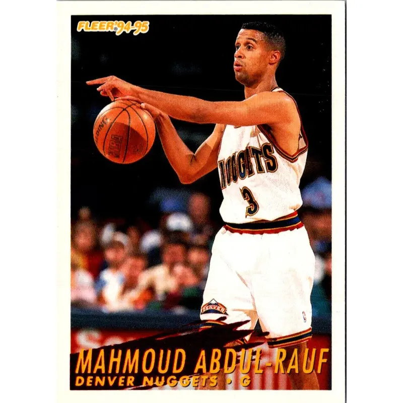 1994 Fleer Mahmoud Abdul-Rauf #56