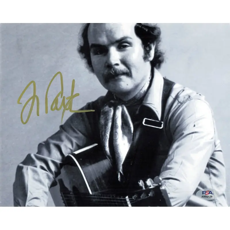 Tom Paxton signed 8x10 photo PSA/DNA Autographed