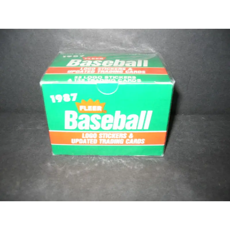 1987 Fleer Baseball Update Factory Set
