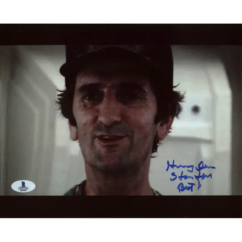 Harry Dean Stanton Alien "Brett" Authentic Signed 8X10 Photo BAS #B03659
