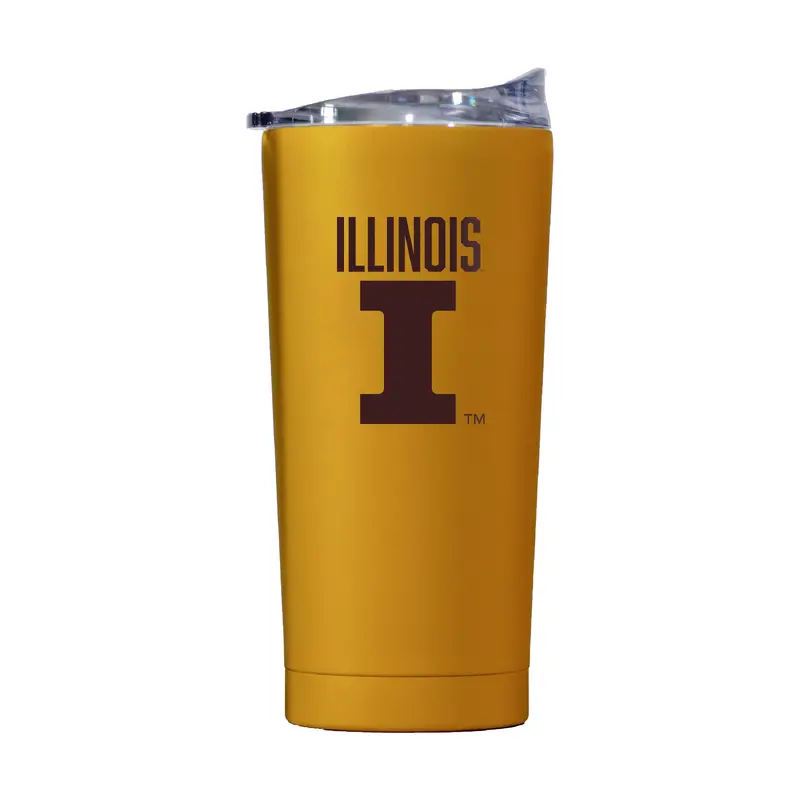 Illinois 20oz Huddle Powder Coat Tumbler