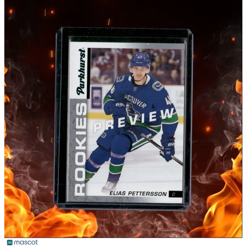 2018-19 Upper Deck Parkhurst Elias Pettersson Previews Rookie #PR-7