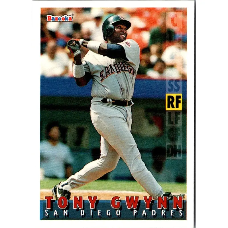 1995 Mother's Cookies San Diego Padres Tony Gwynn #2