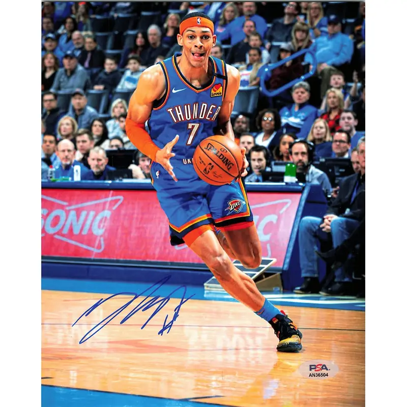 DARIUS BAZLEY signed 8x10 photo PSA/DNA Oklahoma City Thunder Autographed