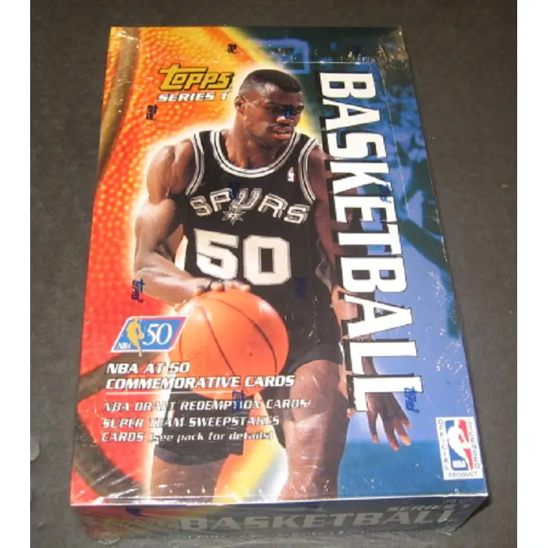 1996/97 Topps Basketball Series 1 Box (Retail) (36/11)