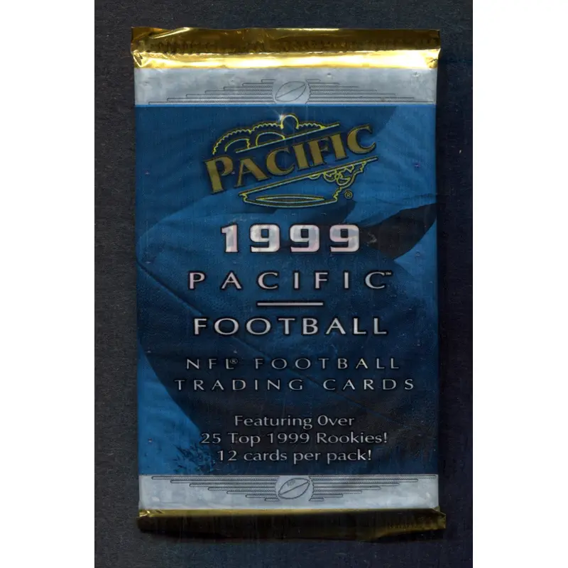 1999 Pacific Football Unopened Pack (12)