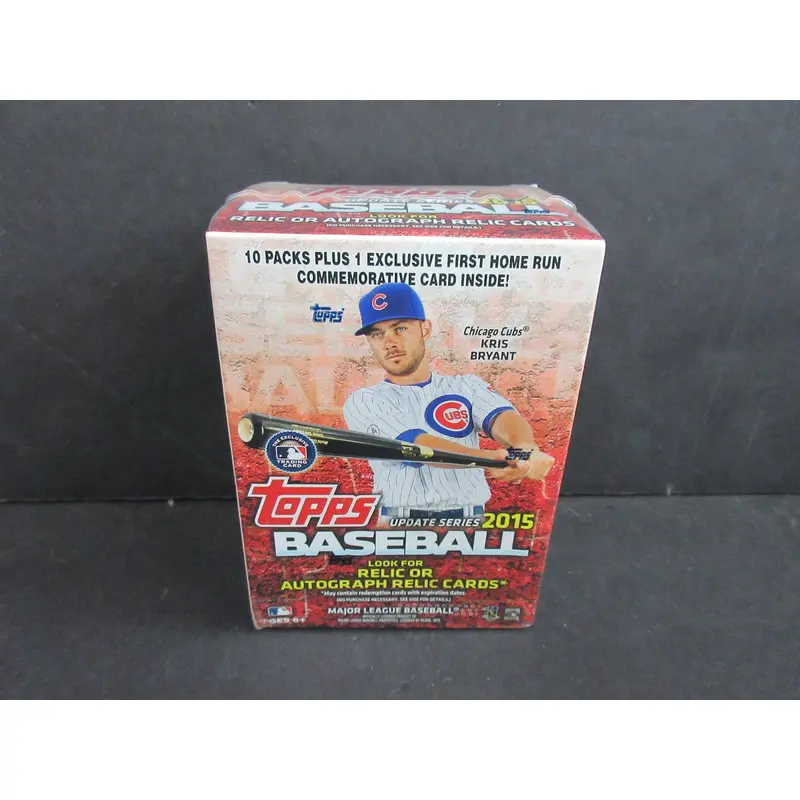 2015 Topps Baseball Update Series Blaster Box (10/10)