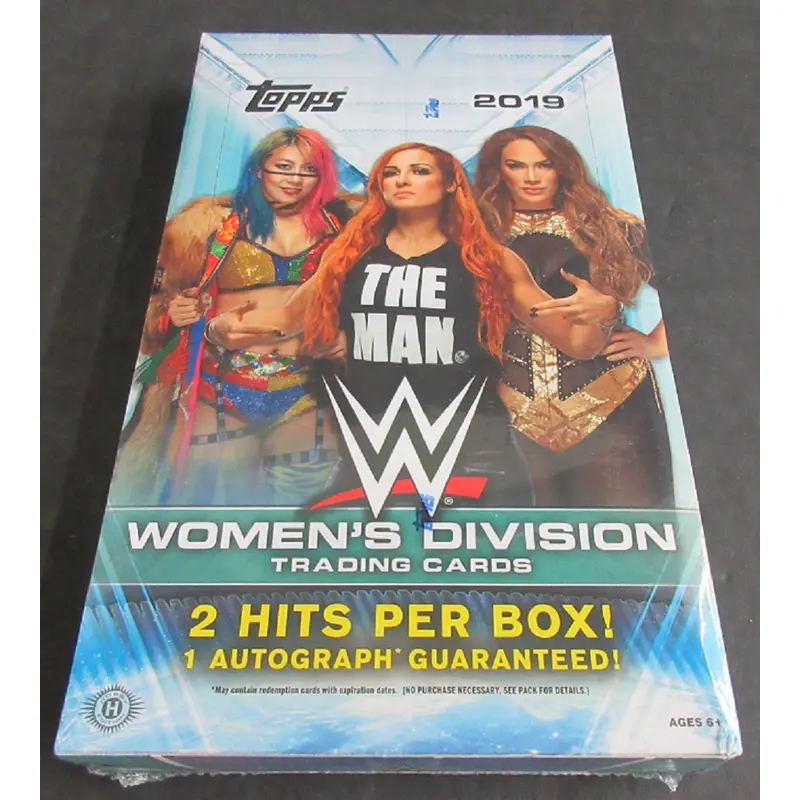 2019 Topps WWE Wrestling Women's Division Box (Hobby)