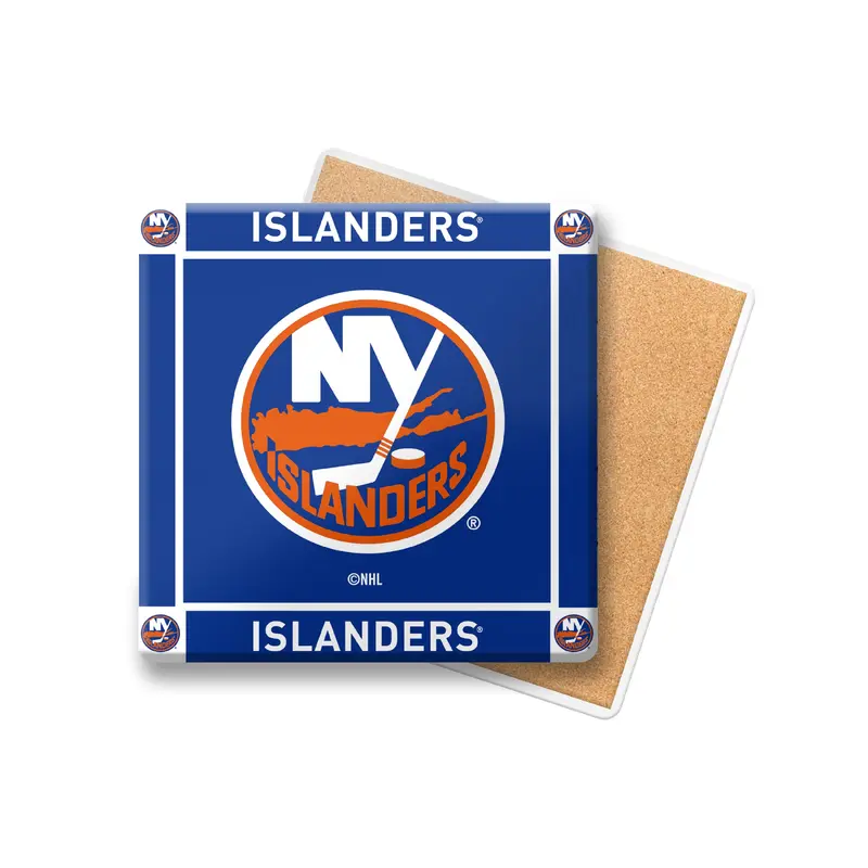 NY Islanders Stone Coaster