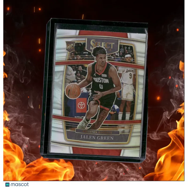 2022-23 Panini Select Jalen Green Silver Prizm Rookie #7
