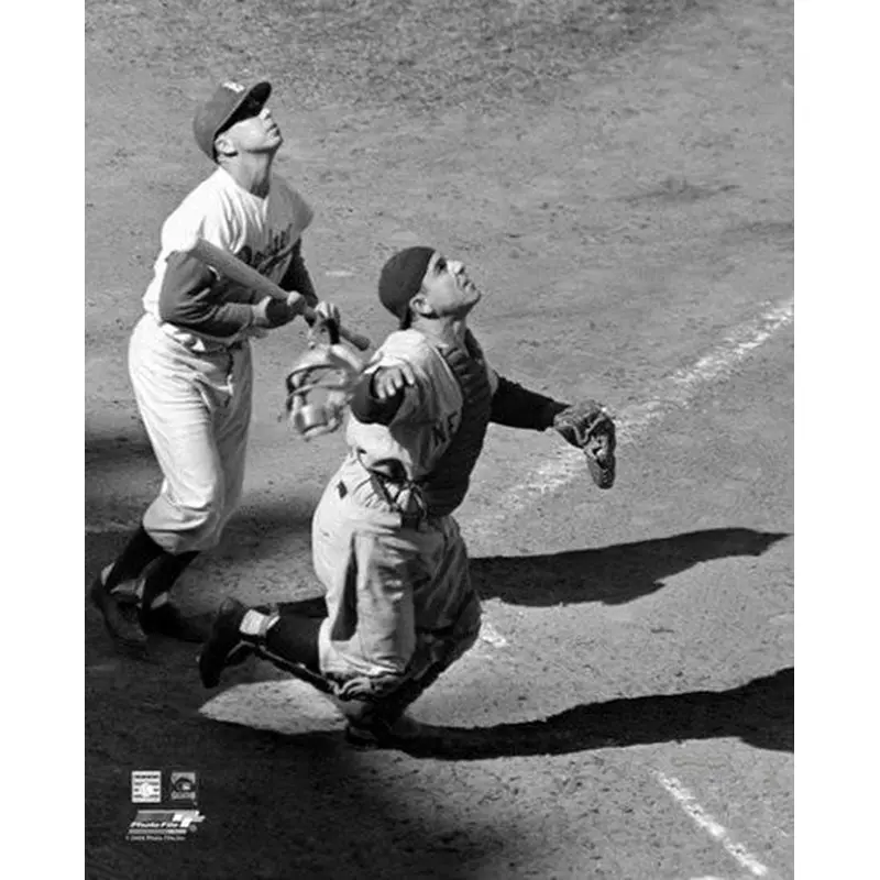 Yogi Berra "The Catcher" (c.1953) New York Yankees Premium Poster Print - Photofile Inc.