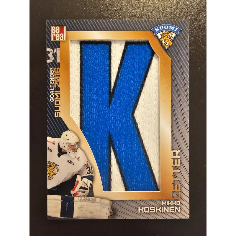 2016 Sereal Team Finland - Letter - Mikko Koskinen #FIN-LTR-002 /8