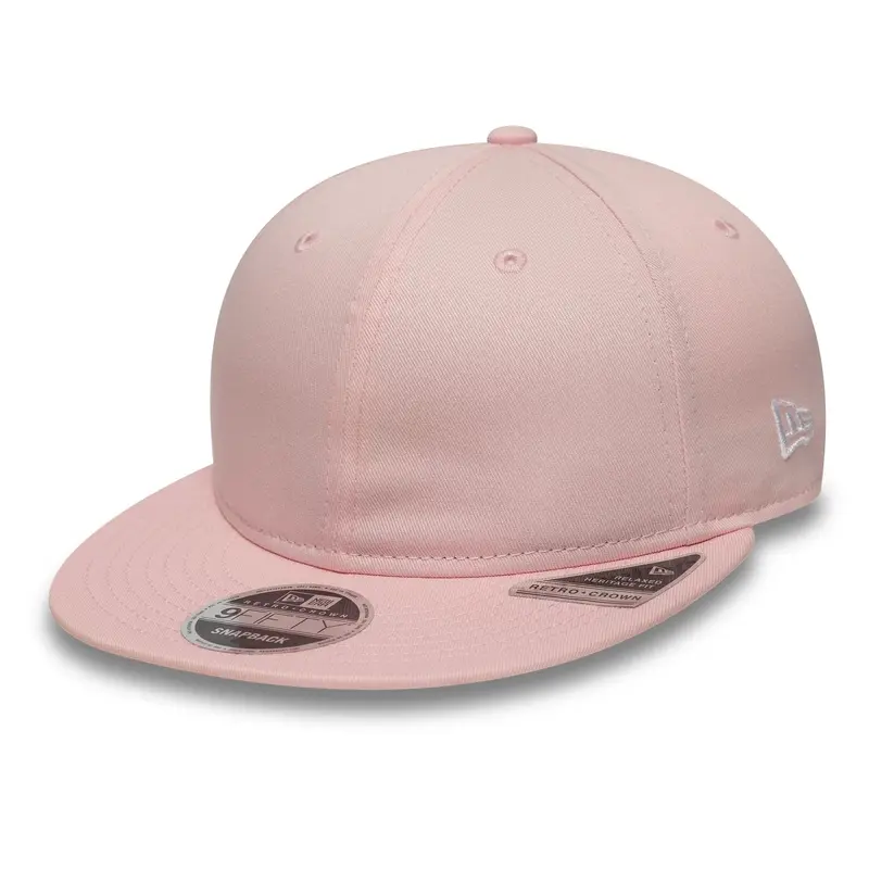 New Era Pink Retro Crown 9FIFTY Snapback Adjustable Cap