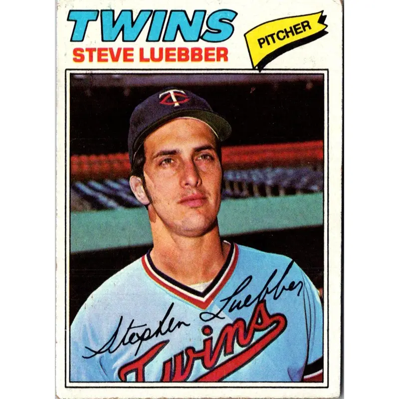 1977 Topps Steve Luebber #457