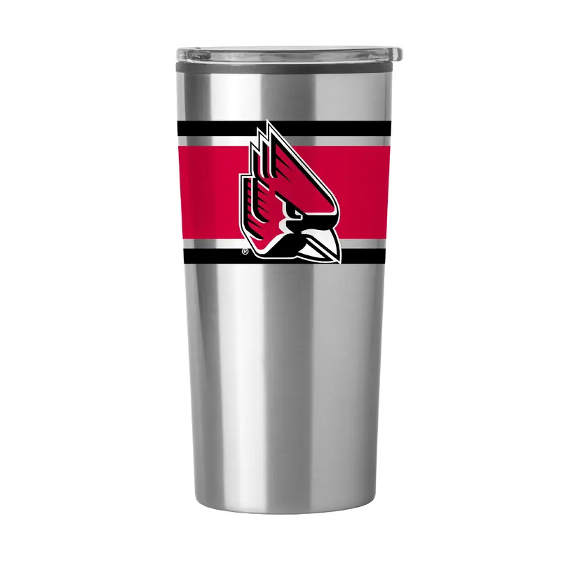 Ball State Stripe 20 oz Fusion Tumbler