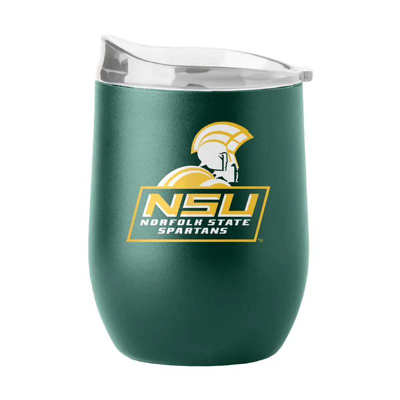 Norfolk State 16oz Flipside Powder Coat Curved Bev