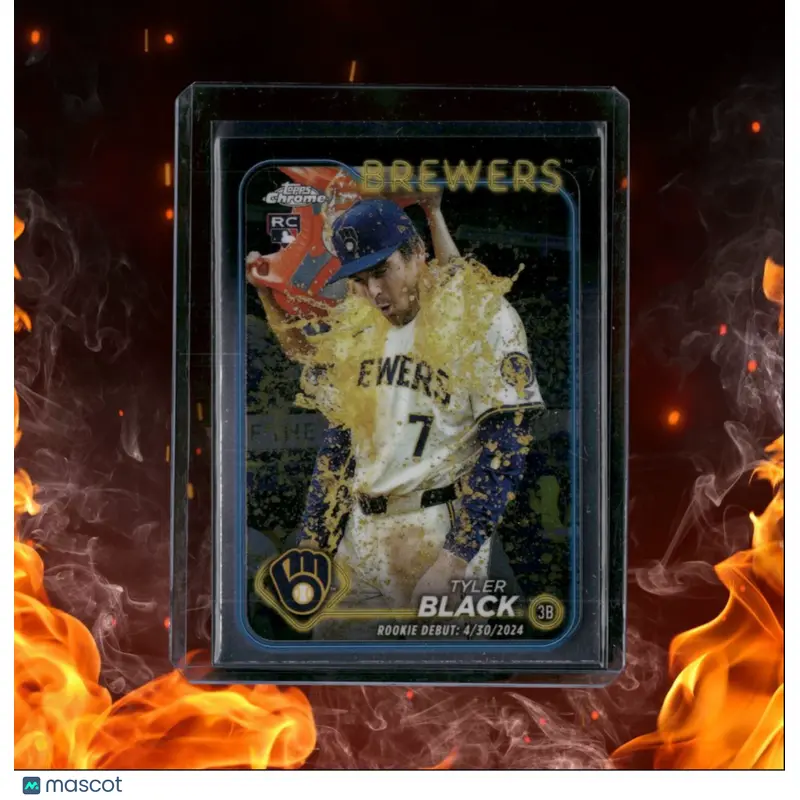 2024 Topps Chrome Update Tyler Black Rookie #USC124