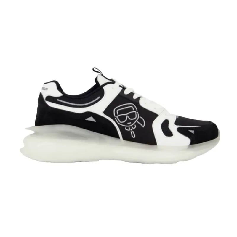 KARL LAGERFELD MENS TENNIS SHOE LF3S1033 BLK