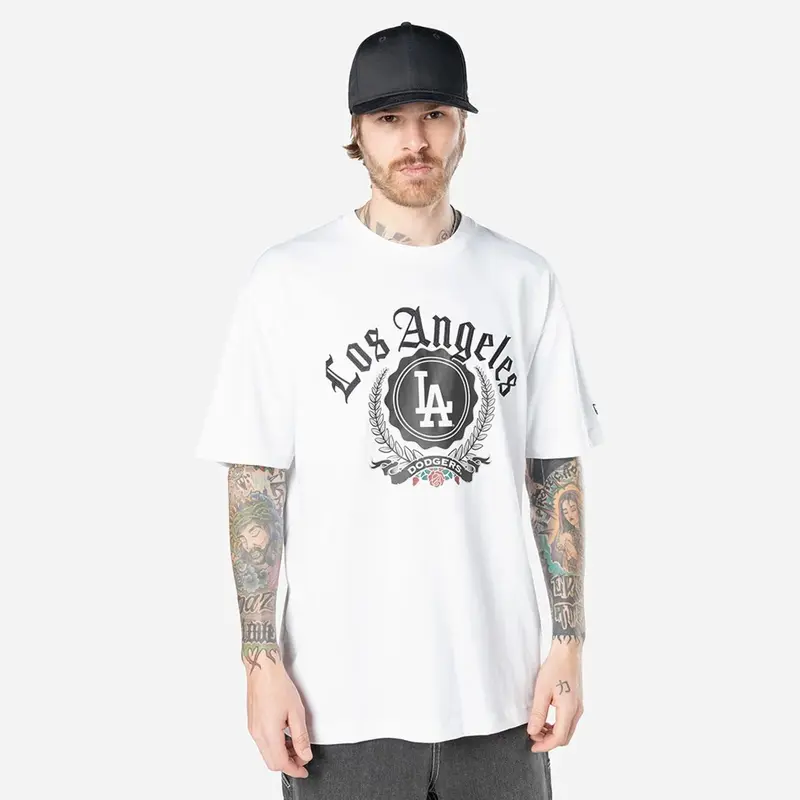 LA Dodgers Throwback Prep White T-Shirt