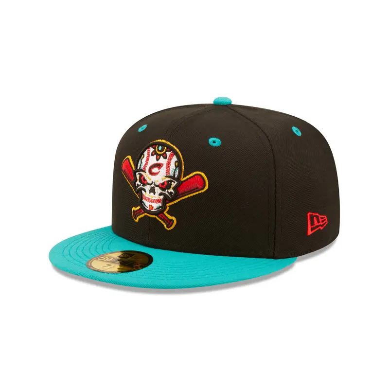 New Era - 59fifty Fitted - MiLB - COPA - Columbus Clippers - Black/Teal