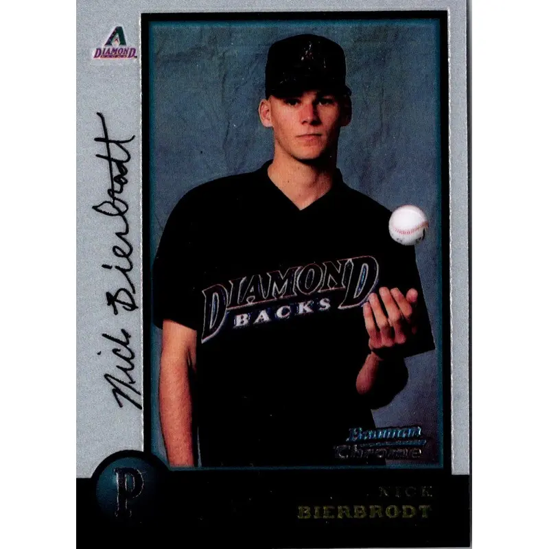 1998 Bowman Chrome Refractors Nick Bierbrodt #74