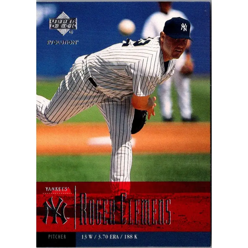 2001 Upper Deck Evolution Roger Clemens #39