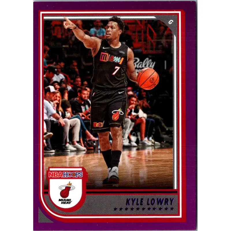 2022 Hoops Purple Kyle Lowry #97