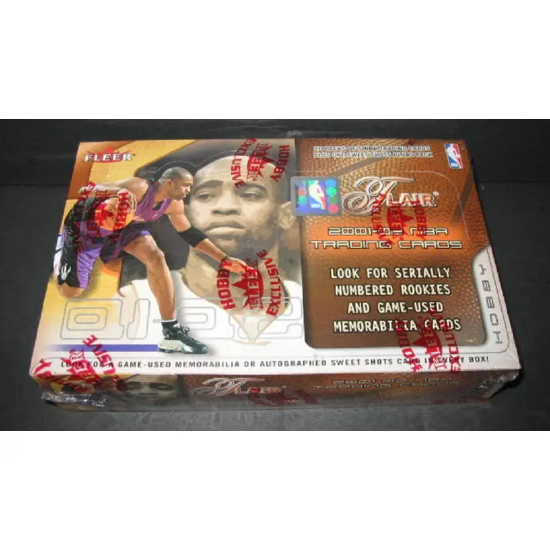 2001/02 Fleer Flair Basketball Box (Hobby)