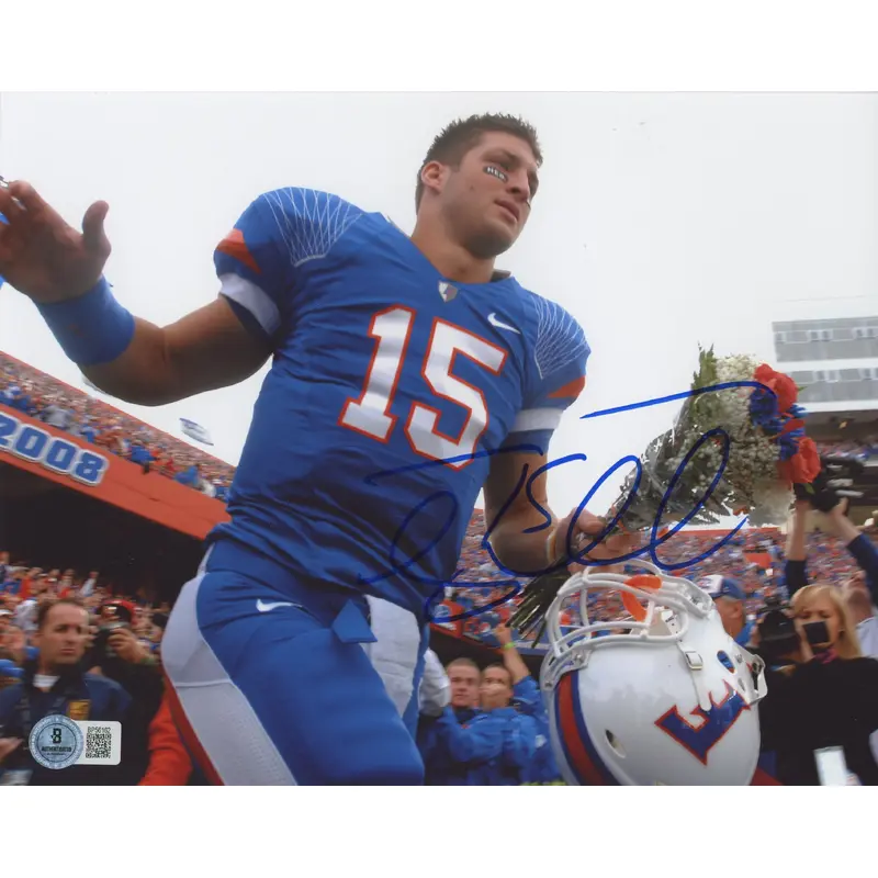 Florida Tim Tebow Authentic Signed 8x10 Photo Autographed BAS #BP56162