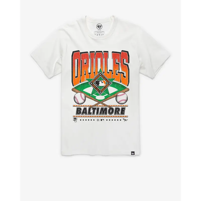 BALTIMORE ORIOLES STRAIGHT SHOT '47 FRANKLIN TEE