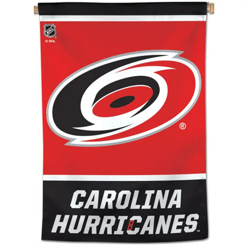 Carolina Hurricanes Official NHL Hockey Team Premium 28x40 Wall Banner - Wincraft Inc.