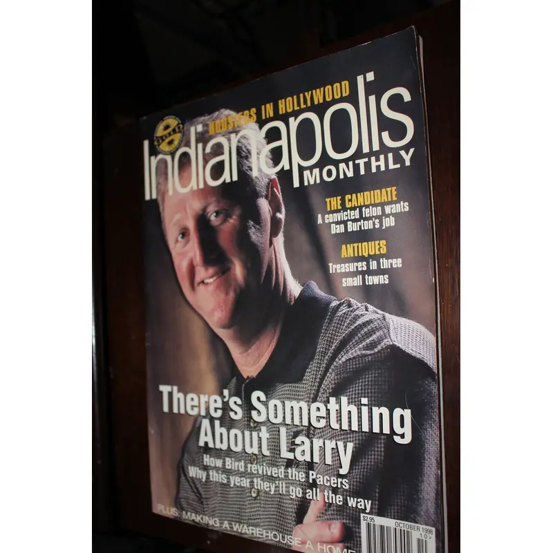 October 1998 Indianapolis Monthly, Larry Bird on Cover