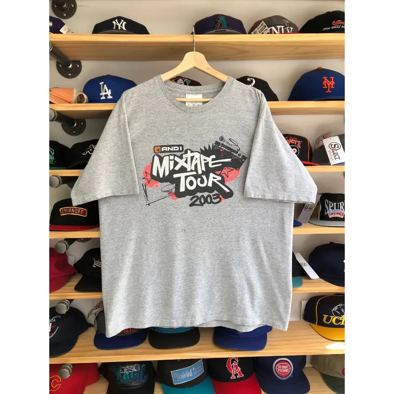 Vintage 2003 AND1 Mixtape Tour Tee Size XL