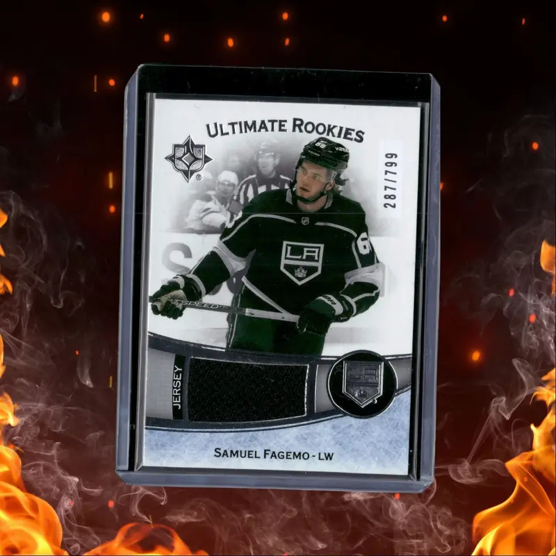 2022-23 Upper Deck Ultimate Samuel Fagemo Jersey Rookie 287/799 #130