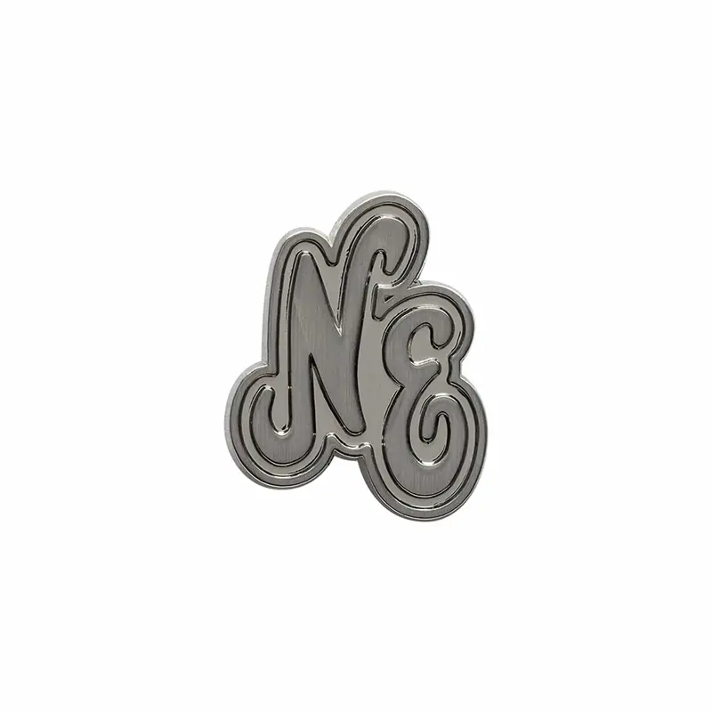 New Era Script Heritage Connect Silver Pin Badge