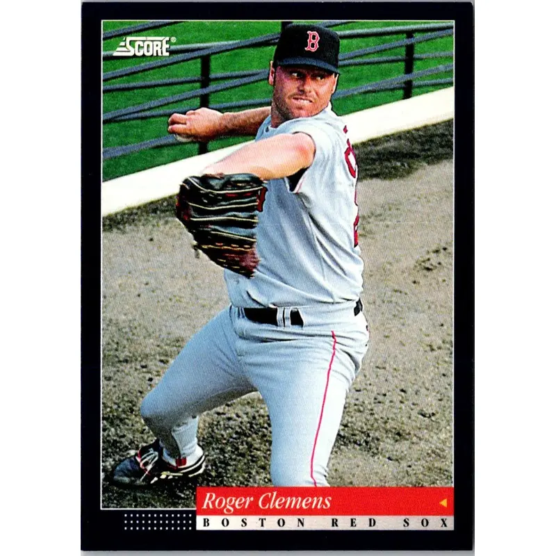 1994 Score Roger Clemens #25